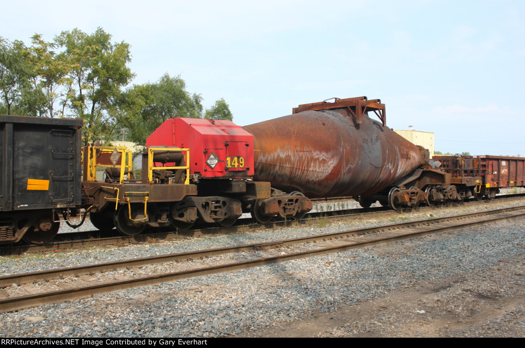 Sixth Car in the Bottle Train Bottle car 149